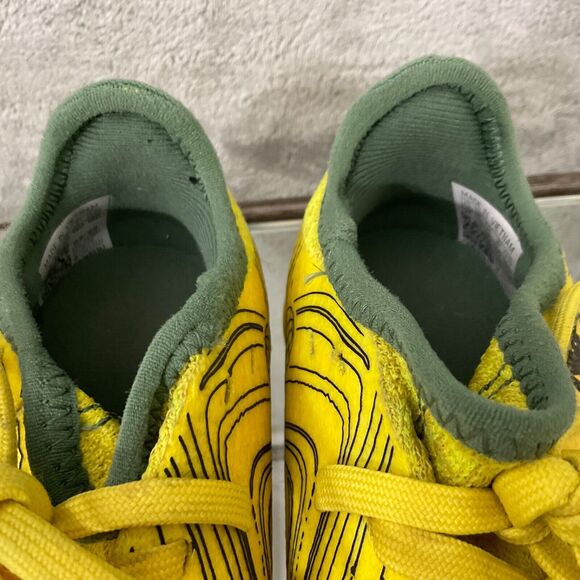 Adidas End Plastic Waste Indoor Soccer Shoes Kids Size 12K yellow - Picture 8 of 12